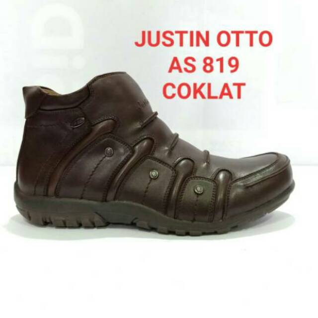 Sepatu kulit Justin Otto AS-819