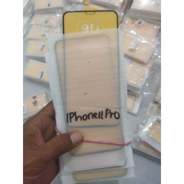 Tempered Glass full iPhone 11pro / anti pecah pelindung lcd