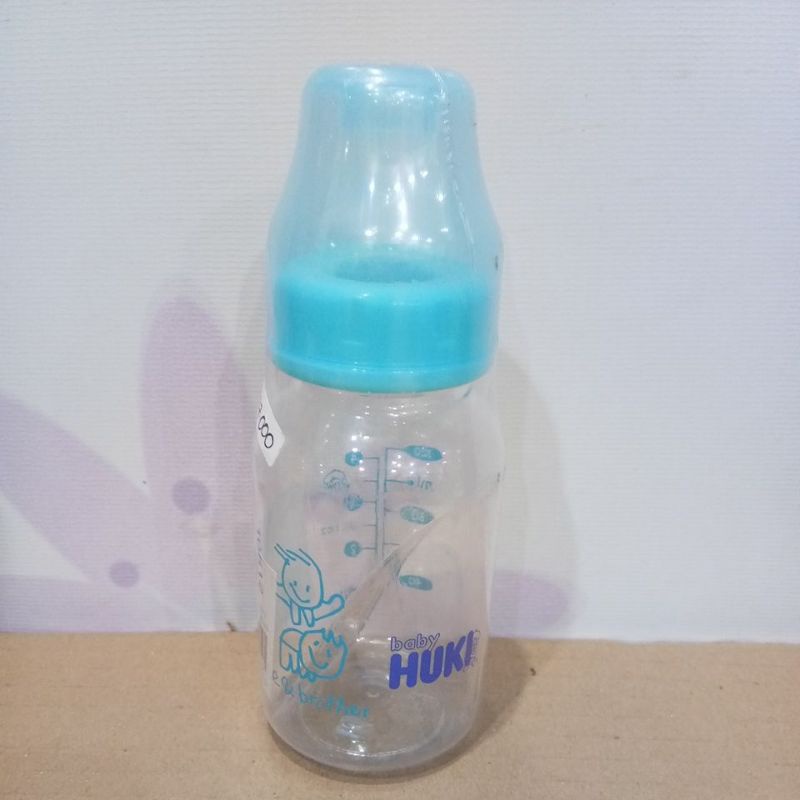 BABY HUKI ROUND BOTTLE ORTHODONTIC NIPPLE 120ML CL0032