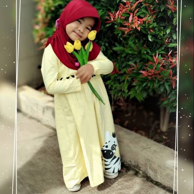 Gamis anak upright