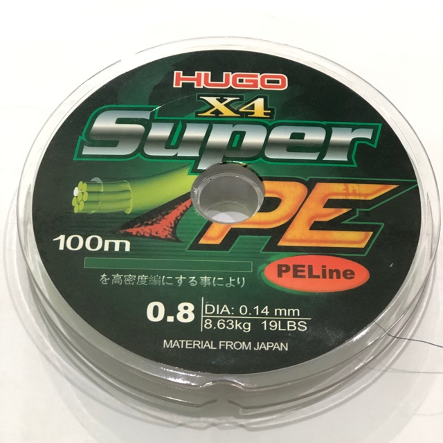 Senar PE Hugo X4 Super 100m - Connection