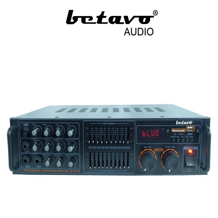 AMPLI BETAVO ZX 1007 B PROFESSIONAL AMPLIFIER BLUETOOTH