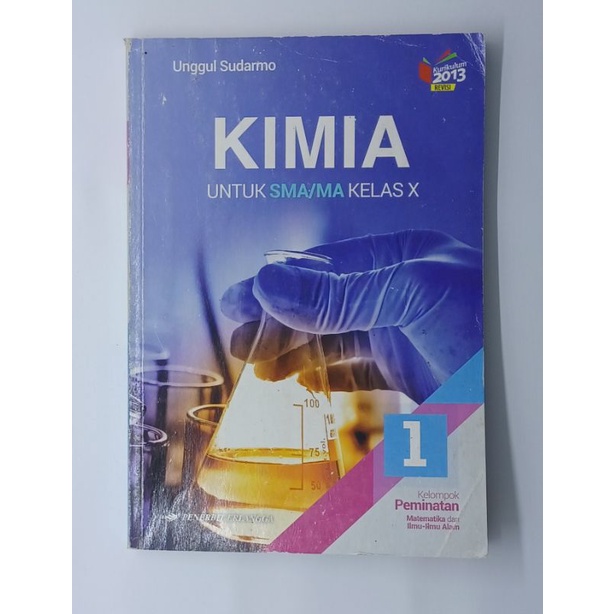 Kimia untuk SMA Kelas 10, Erlangga