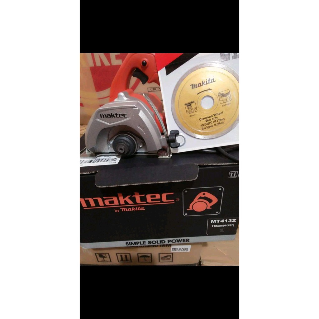 Mesin potong keramik Maktec Bonus mata Makita