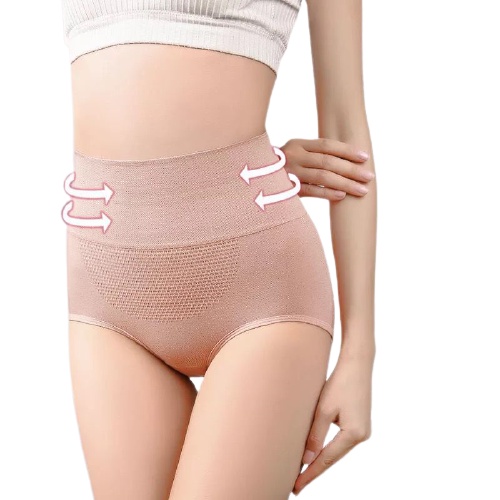 CD-33 Celana Dalam Wanita Briefs Elastis Seamless Mid Waist Bahan Katun Cd wanita