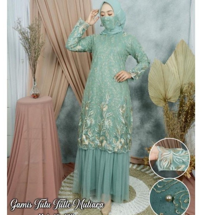 GAMIS TUTU ALEETA/KEBAYA TUTU/KEBAYA PESTA