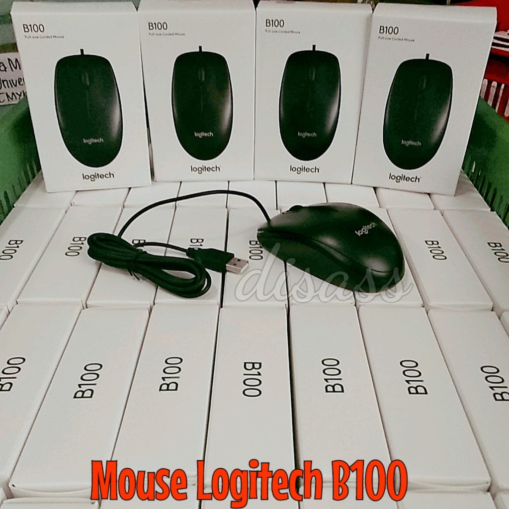 MOUSE LOGITECH B100 - DISASS JOGJA