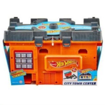 Hot Wheels Track Builder City Town Citytown Center Centre Playset Hotwheels Mobil Mainan Anak