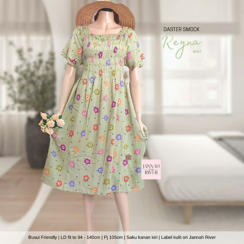 Daster Smock Reyna by Jannah River