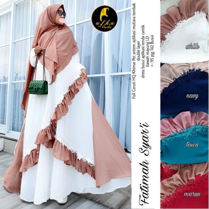 Gamis Syari fatimah