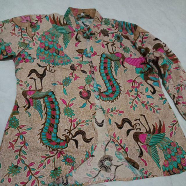 Atasan Batik Dolby Dolbi Dobby Doby Tenun Sutra Tulis Halus Katun Atbm Baron ,sarombit Atasan