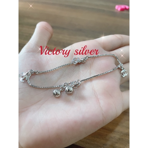 gelang perak asli 925 lapis mas putih #gelang italy lapis emas putih perak 925#