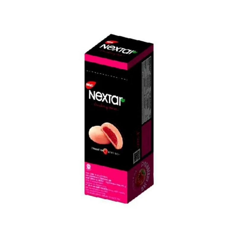 

NEXTAR STRAWBERRY COOKIES 112G (8 PCS x 14g)