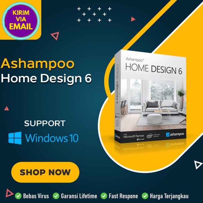 Jual Software Desain Rumah Ashampoo Home Design 6 Full Version [Win