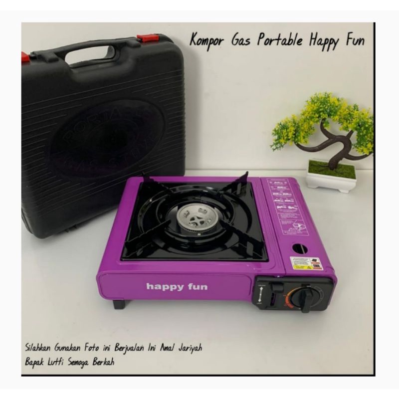 Kompor gas portable Happy Fun
