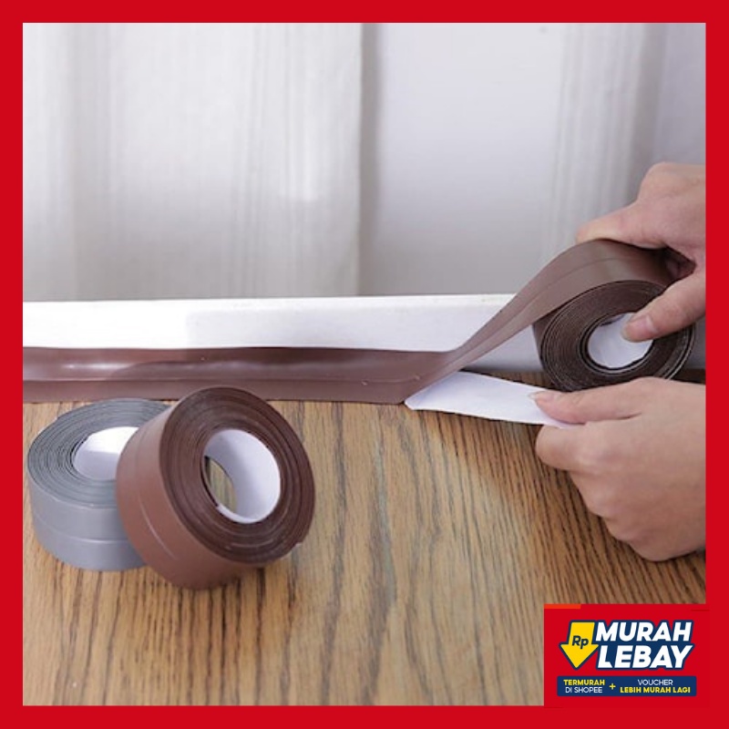 [COD} Seal Tape Protection Penutup Celah Siku Wastafel Dapur Karet Pintu Seal Tape Protection Penutu