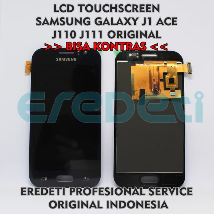LCD TOUCHSCREEN SAMSUNG J1 ACE J110 J111 BISA KONTRAS Ori KD-002231 - Putih