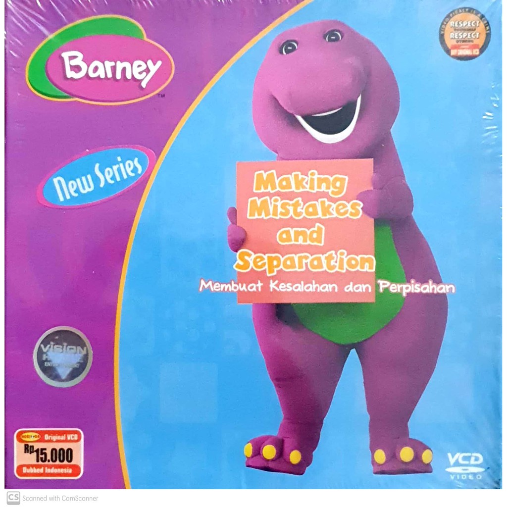 Barney Making Mistakes and Separation | VCD Original