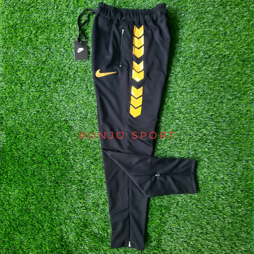 Jogger Celana - Trackpants Nike Sweatpants -  Joger Pants Training Panjang hitam Pria Wanita - ABW