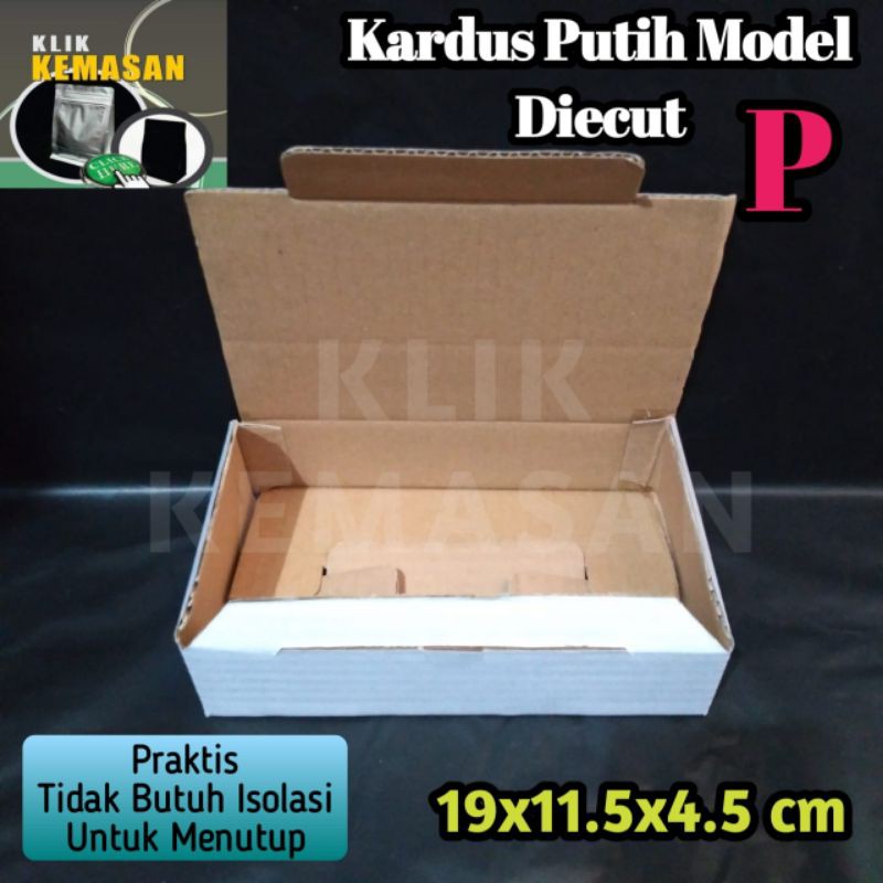 

KARDUS P PUTIH KOTAK KARTON BOX DUS SEPATU PACKING HP AKSESORIS