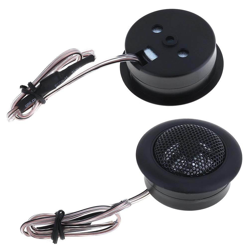 Speaker Mini Dome Tweeter Loudspeaker Mobil HiFi 800W 2 PCS - TS-T120 - Black