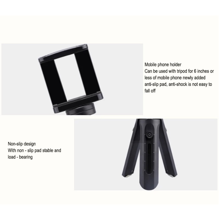 #LC-AccHP Tripod Mini Extendable With Holder Tripod Support Phone