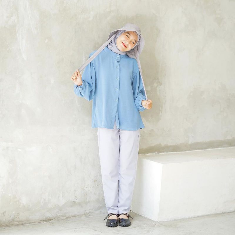 BAJU WANITA - ANAYA SHIRT - KAMEJA WANITA - ATASAN KOREA - BLOUSE WANITA - PAKAIAN WANITA- ATASAN