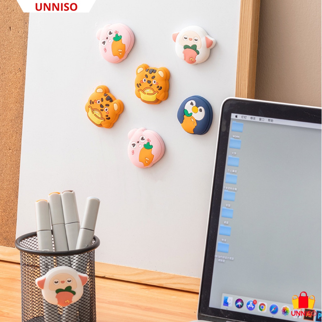 UNNISO -  Magnet Kulkas Silicone Motif Animal MK1