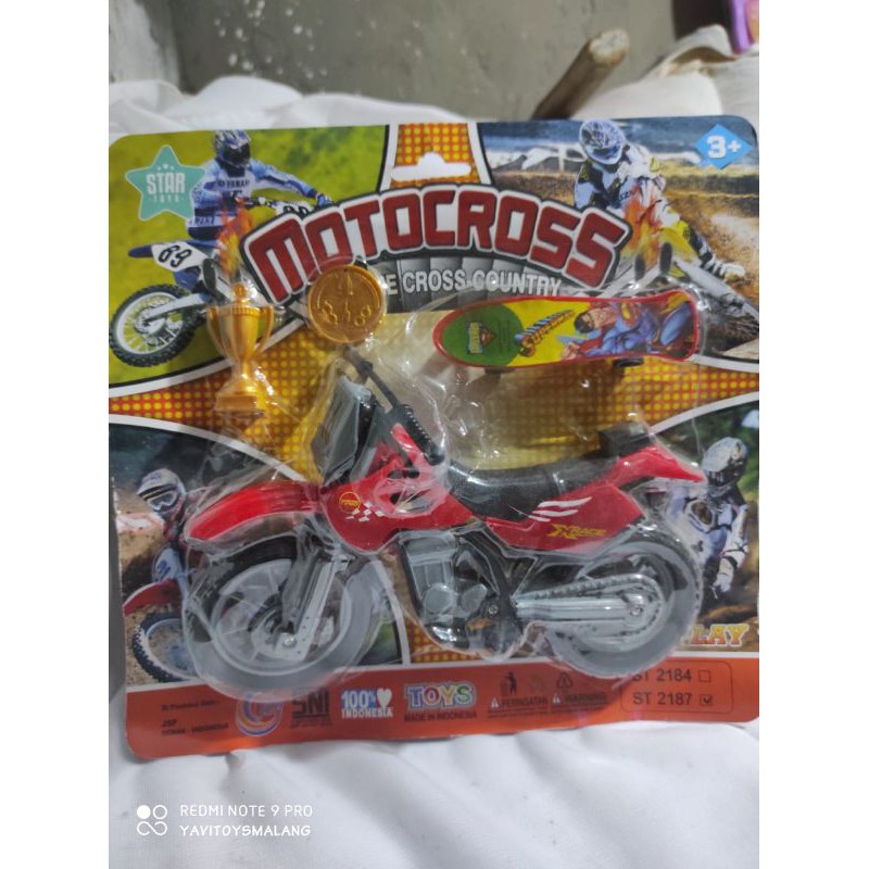 ST 2187 MOTO CROSS CAMPION / Mainan Edukasi Anak Motocross Besar