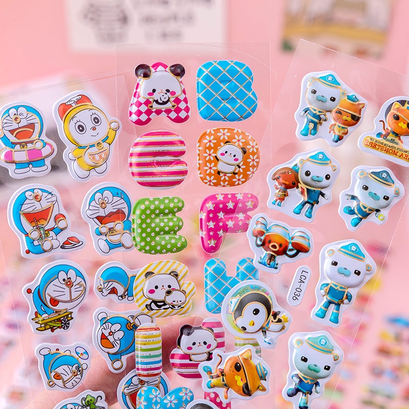 JR - STIKER TUMBLR AESTHETIC TIMBUL DIY 3D KARTUN KARAKTER LUCU / STICKER TUMBLR / STIKER TIMBUL
