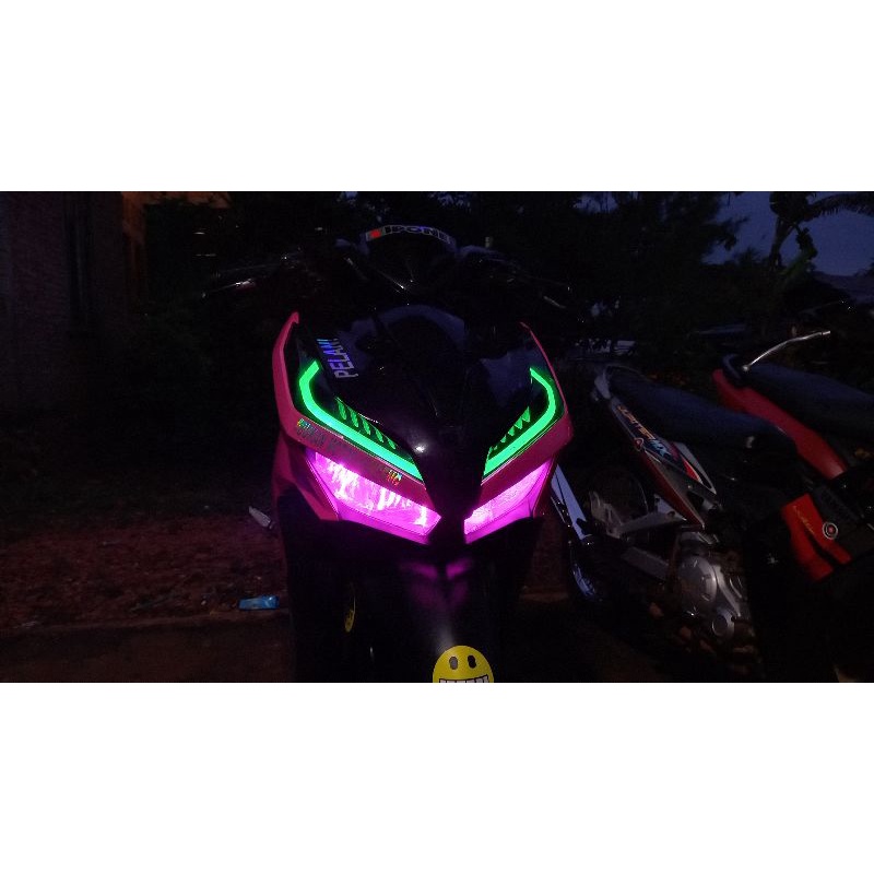 PAKET Alis RGB fullset reflektor untuk Vario 125/150 new 2018-2022 FREE DEMON EYES