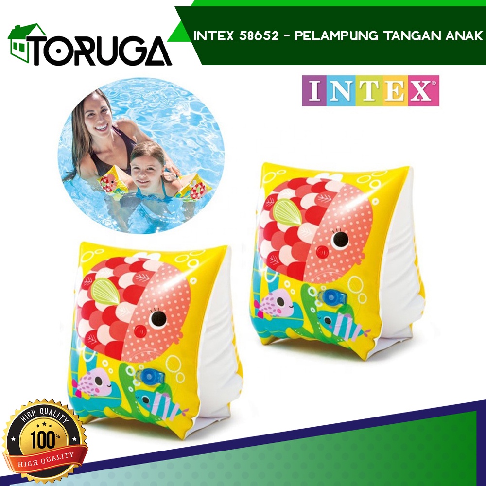 Pelampung Renang Ban Tangan Lengan Dewasa INTEX 58652 Tropical Arm Bands