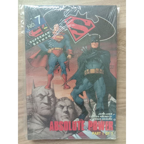 Paket Komik Superman Batman-Absolute Power 1-3
