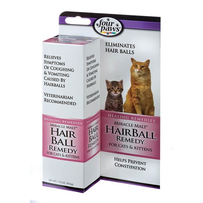 Hairball Remedy Four Paws Obat muntah batuk kucing  Shopee Indonesia