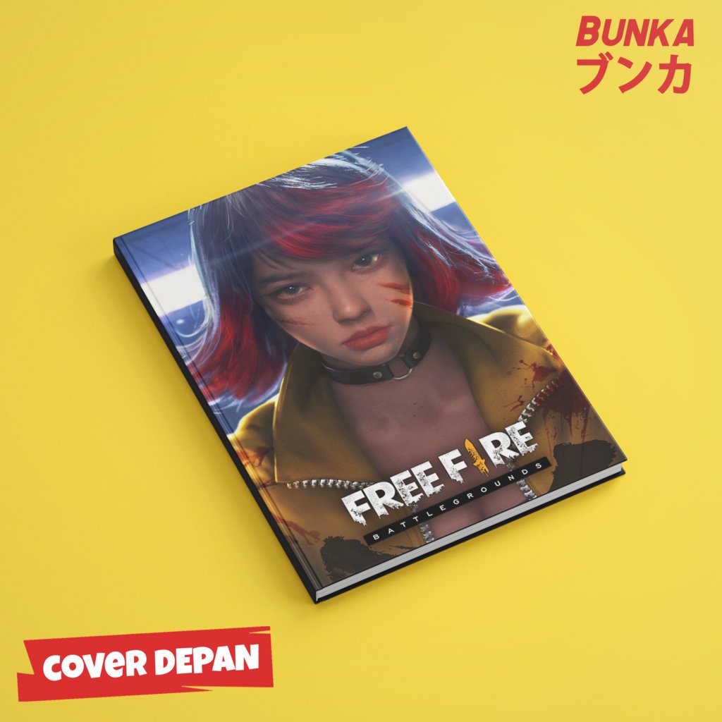 

Notebook Free Fire Kelly A Hardcover A5 Buku Tulis Catatan Notes Agenda Planner Jurnal