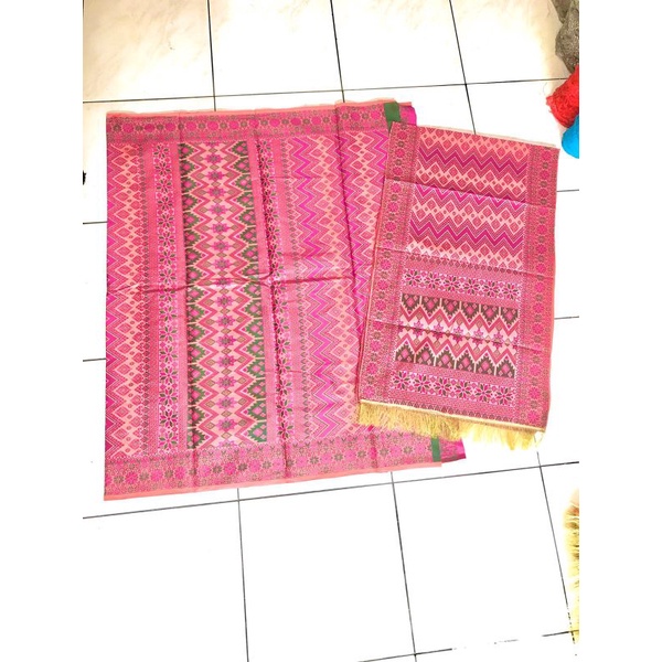 songket mesin motif tumtuman