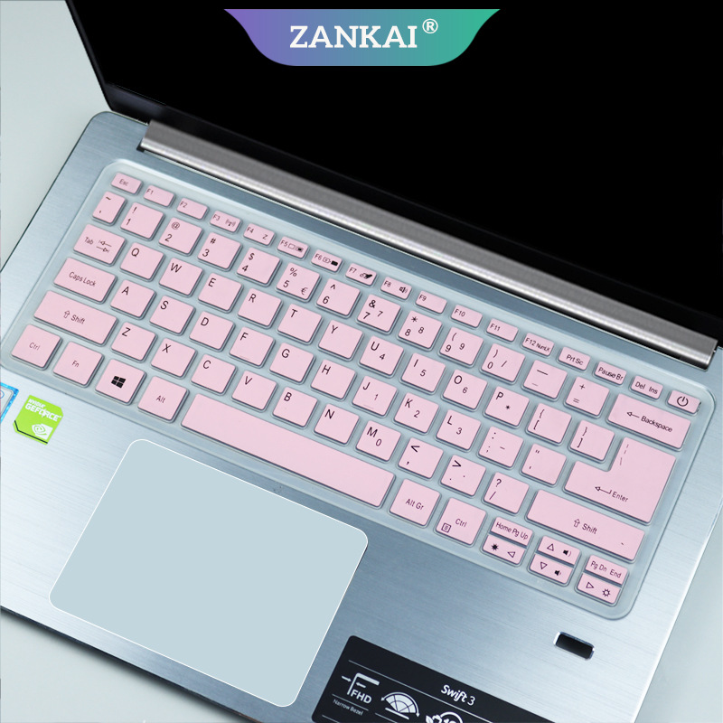 Annka Skin Silikon Pelindung Keyboard Acer Swift 1 Swift 3 Sf113 Sf114 Tr50 14 Inch 13.3 &quot;Untuk Laptop