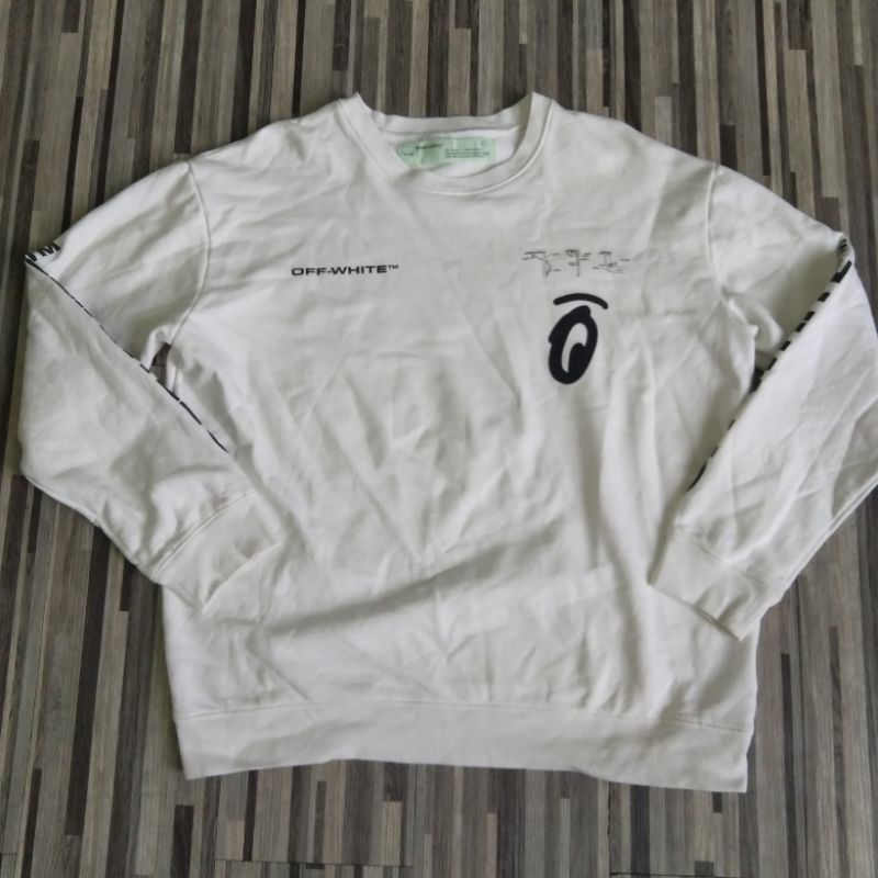 Crewneck Off White Second Murah