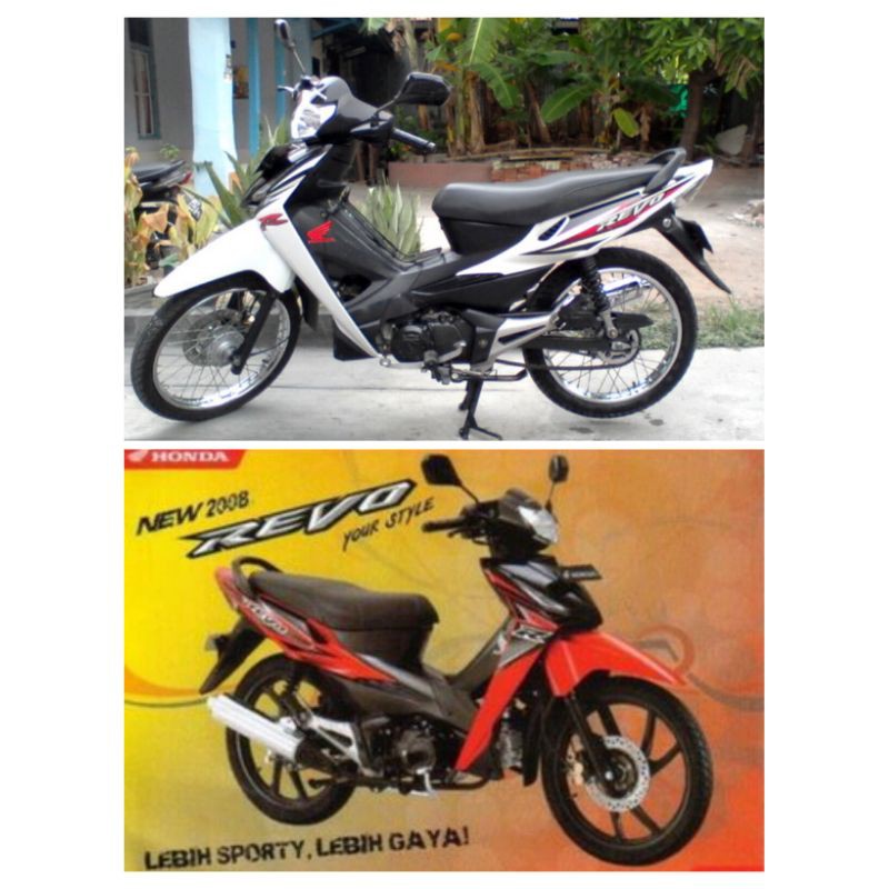 Kulit Jok Motor Honda Revo BAHAN ORI Kulit Jok Revo Sarung Jok Revo Cover Jok Revo Kain Jok Revo