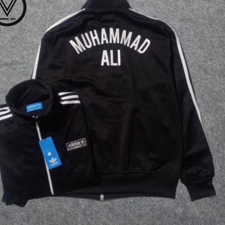 Wow Murah Meriah.. jaket tracktop pria adidas x muhammad ali premium / sweater adidas muhamad ali