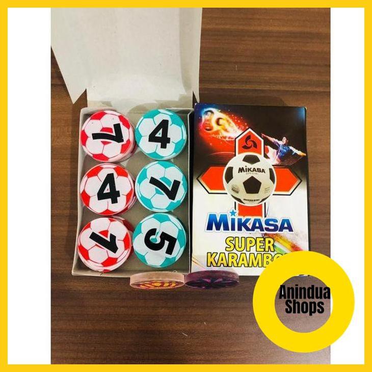 [[ BIJI KARAMBOL (TEBAL 5ML LEBAR 3,2 CM) - TEBAL]]