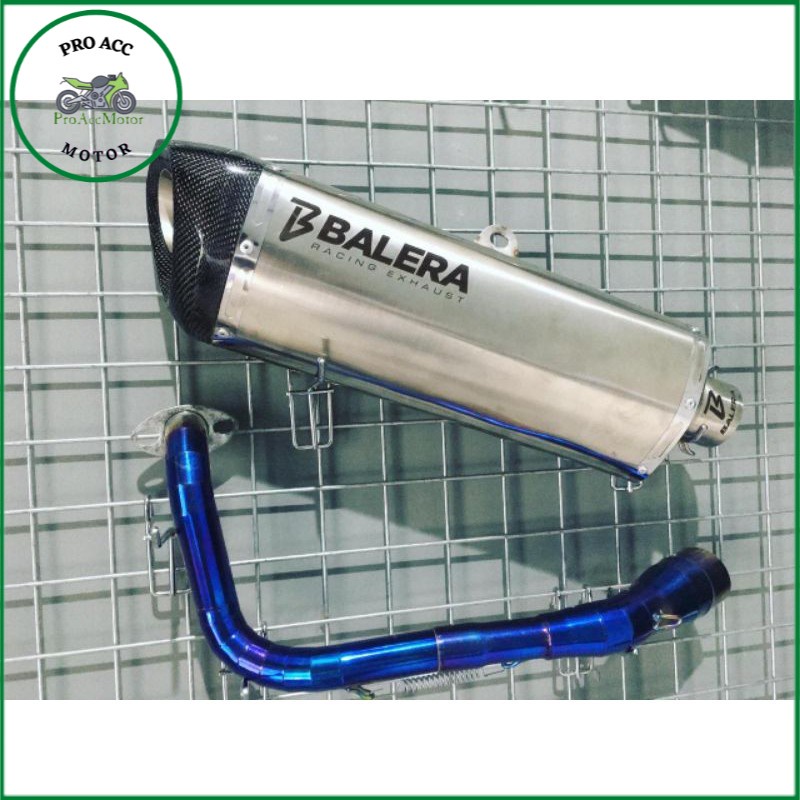 knalpot balera long grass custom laser name new vario150