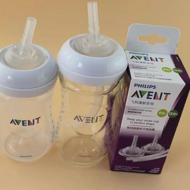 ⌠# Avent Replacement Straw for Bendy Cup Sedotan Pengganti 7oz 10oz isi 2