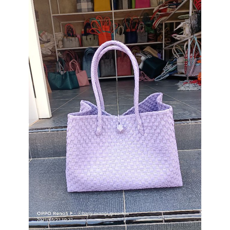 tas jali PATTY premium XXL/tas anyaman jali /tas anyaman plastik/tas jali premium/tas jali anyaman