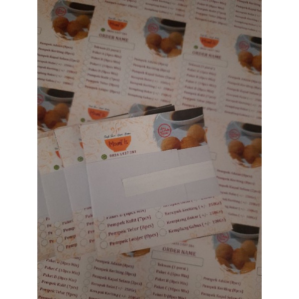 

Hang Tag & Thanks Card