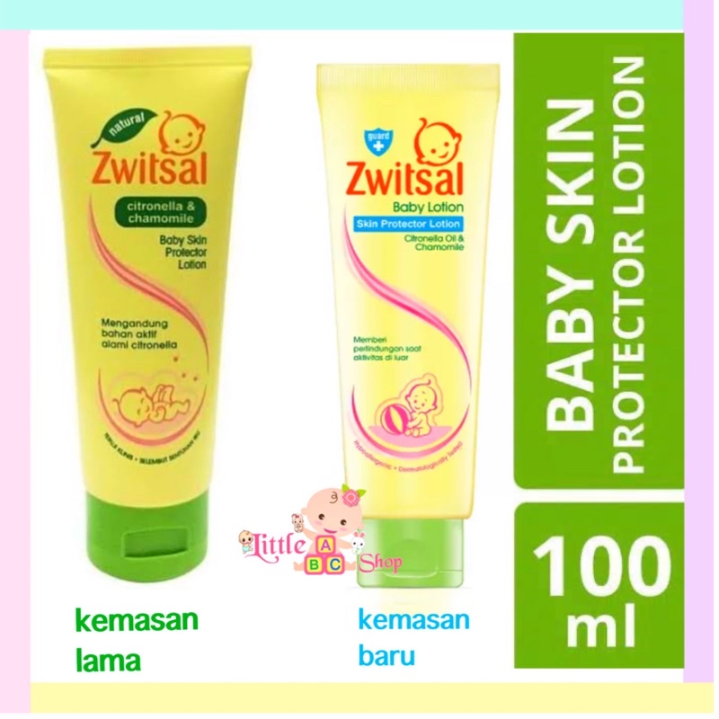 ZWITSAL Baby Skin Protector Lotion Natural with Citronella / Zwitsal baby skin guard