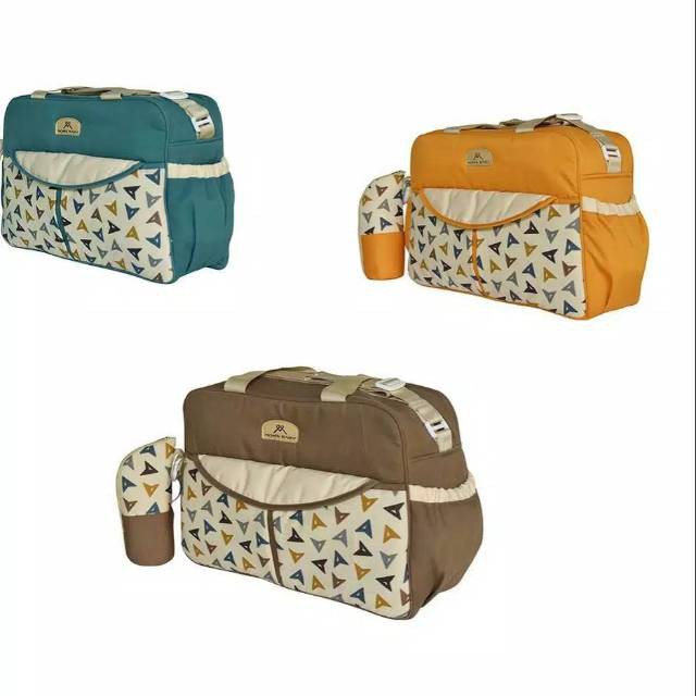 Promo !! MOM'S BABY Tas Bayi Besar + Tabung Botol Susu OTHELLO Series - MBT 3030 - TAS MOM'S BABY BESAR