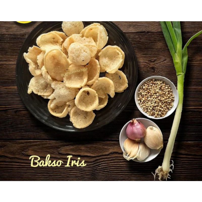 

cemilan SERBA 7.500/ BASRENG IRIS - PREMIUM - KEMASAN ZIPPERLOCK