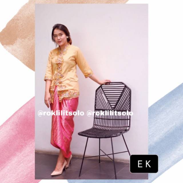 kebaya katun bordir / kebaya encim