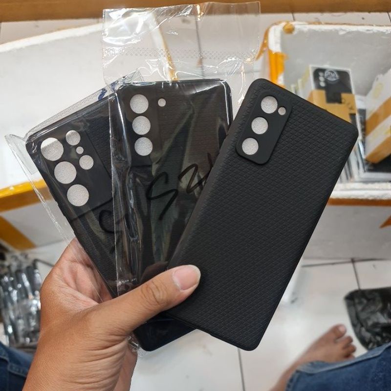 SAMSUNG S20 FE S20 S20 PLUS S21 S21+ S21 ULTRA S21 PLUS CASE SOFT REAL LUXURY FIBER SOFTCASE SILIKON HITAM CASING COVER BLACK CASE PELINDUNG KAMERA S20+